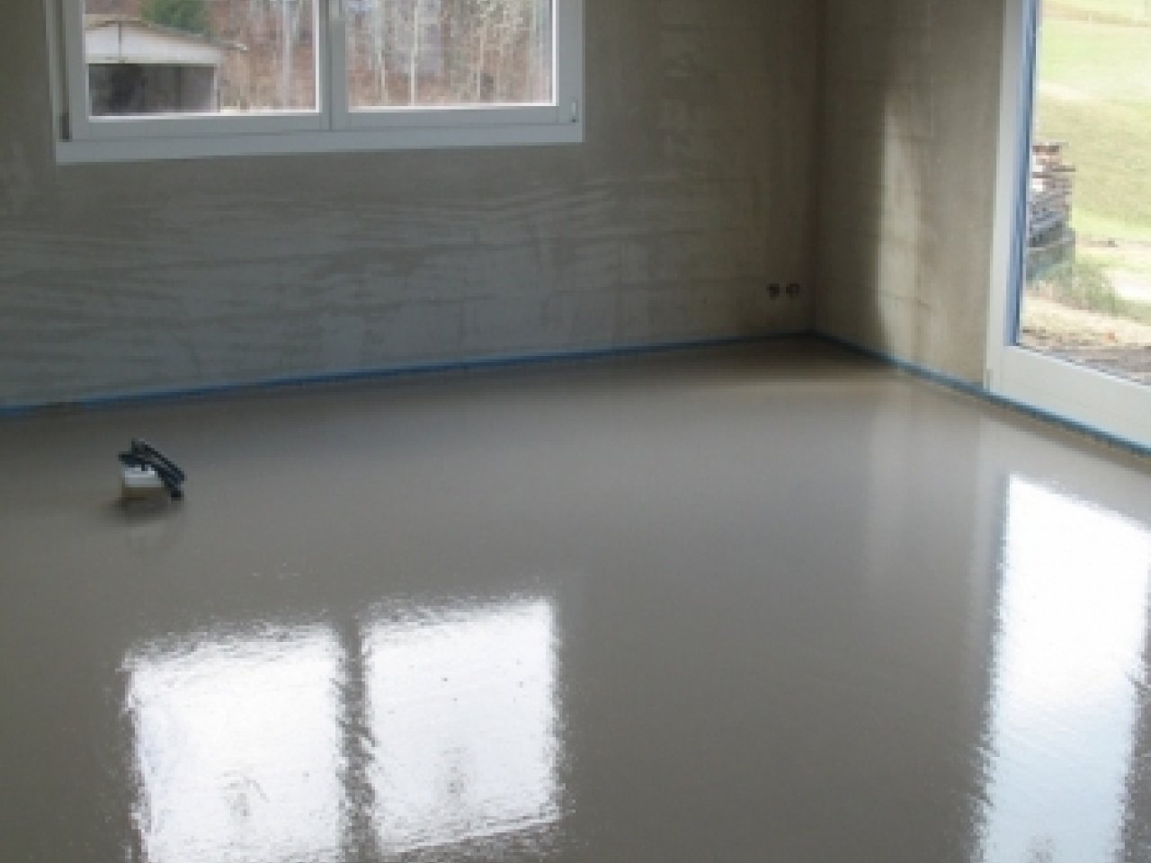 Bild Fliessboden Anhydrit